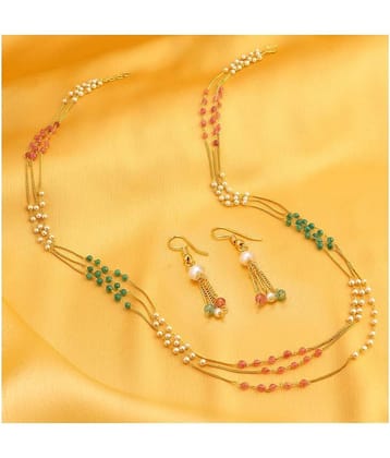 Sukkhi - Gold Alloy Necklace Set ( Pack of 1 )