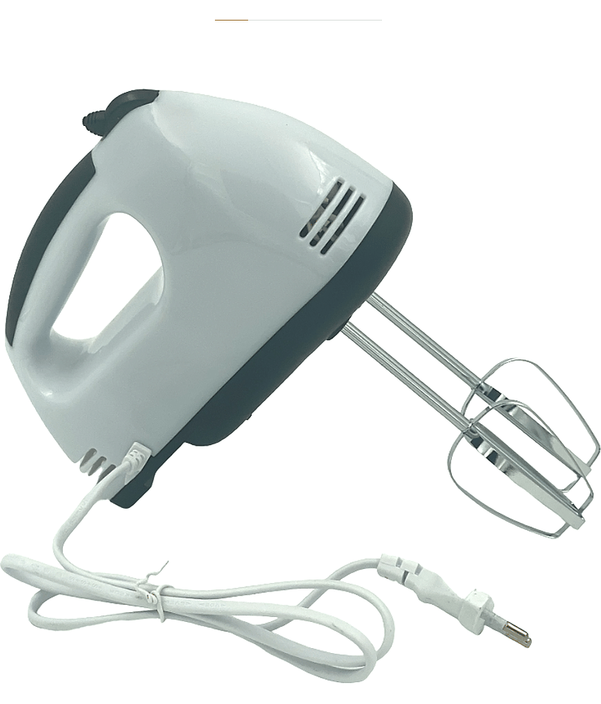eBizMourGTPL - White 7 Speed Beater 260 Hand Blender Electric Whisker