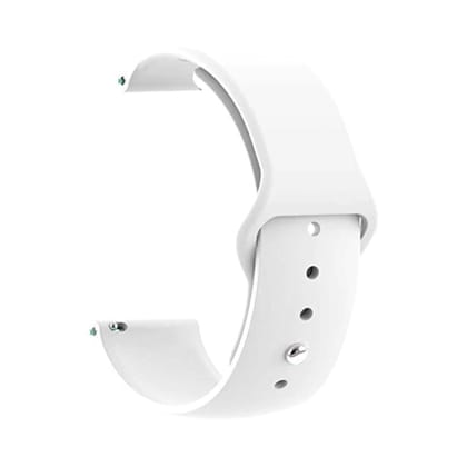 White Silicone Strap - 20/22 MM White Silicone Strap - 20/22 MM - 20 MM