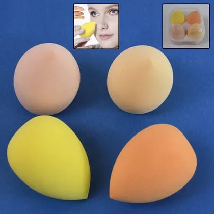 Makeup Sponge Set 4 Pack with Travel Case