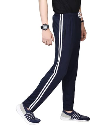 Alexender Black Cotton Blend Men's Trackpants ( Pack of 1 )