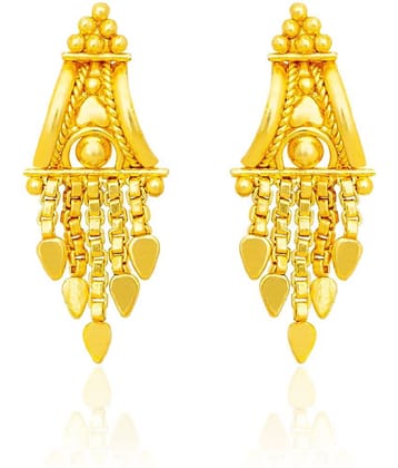 LUV FASHION White Stud Earrings ( Pack of 1 )