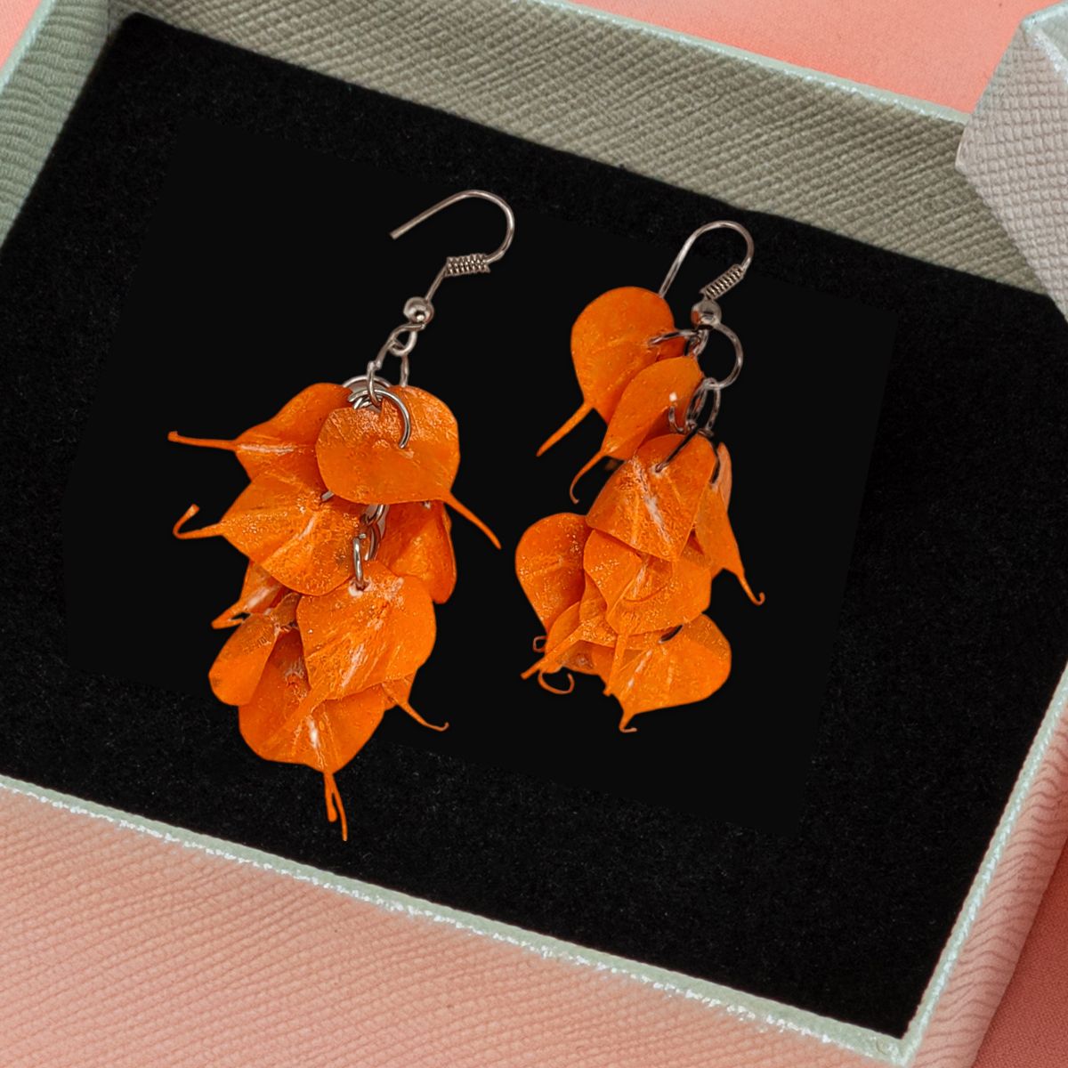 Handmade Fish Scale Women's Earrings