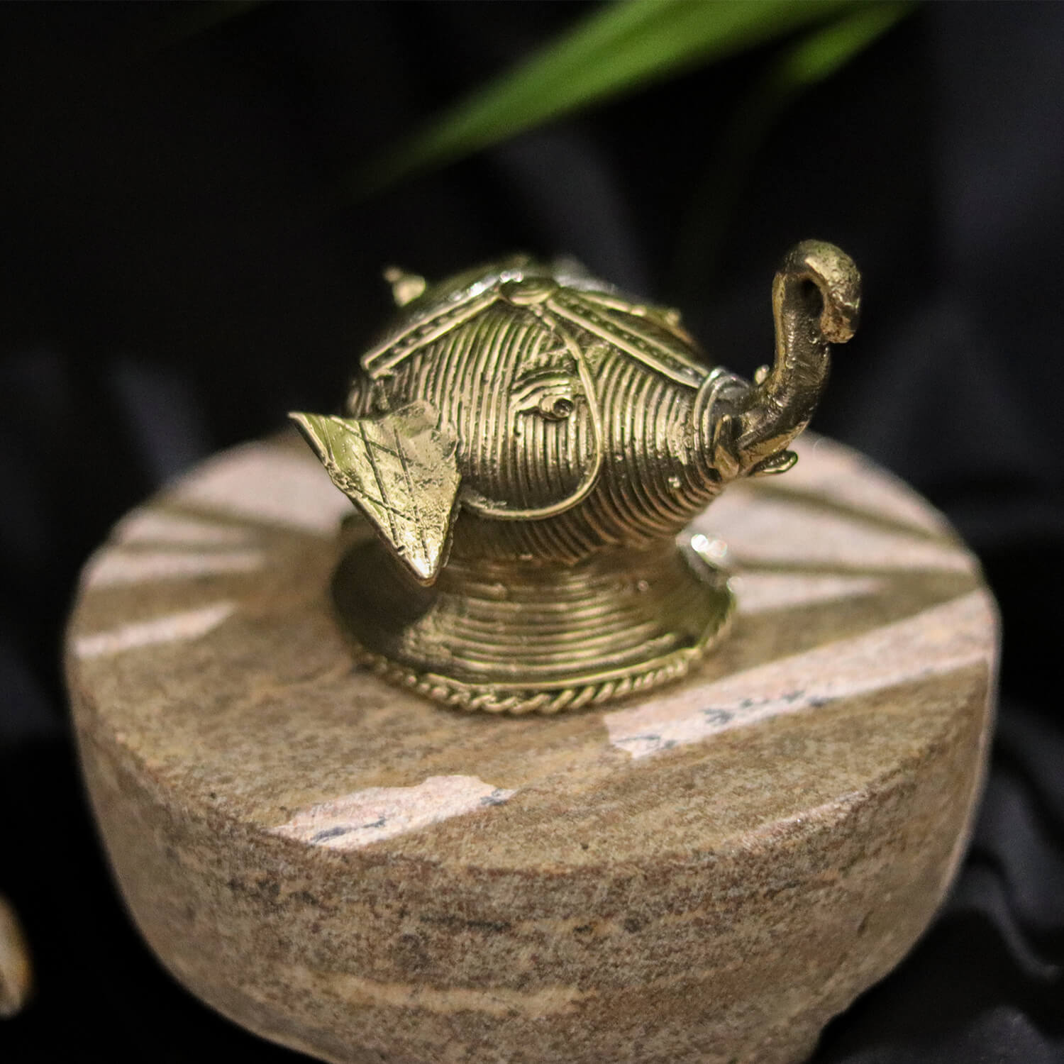 Dhokra Crafted Elephant Mask