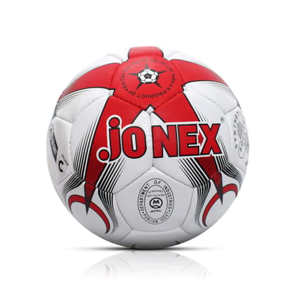 JJ JONEX BOSS Professional Football Size 5, White