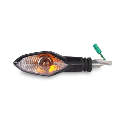 Varroc Front LH & Rear RH Indicator for Plsr NS200 Bike | Durable Build & Superior Performance | Resists Water and Corrosion | Shockproof | Easy Installation with Pre-Wiring | Pack of 2