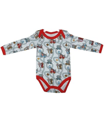 KABOOS Unisex for Baby Cotton Bodysuit ( White )