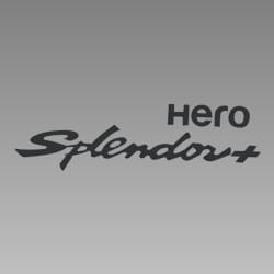 Hero Genuine Mark FR Visor Type 2 for Splendor Plus | Precise OEM Fit | Durable Finish | Enhanced Aesthetic Appeal | Reliable Quality | Easy Installation - 86838AAEH00ZBS