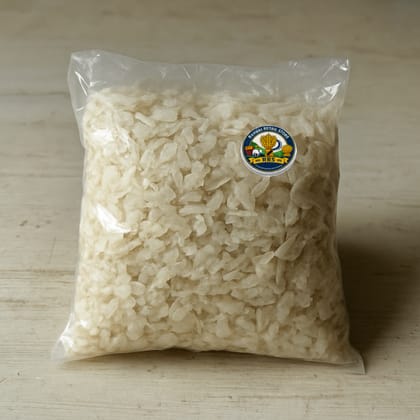Rambai Retail Store's poha (flattened rice)