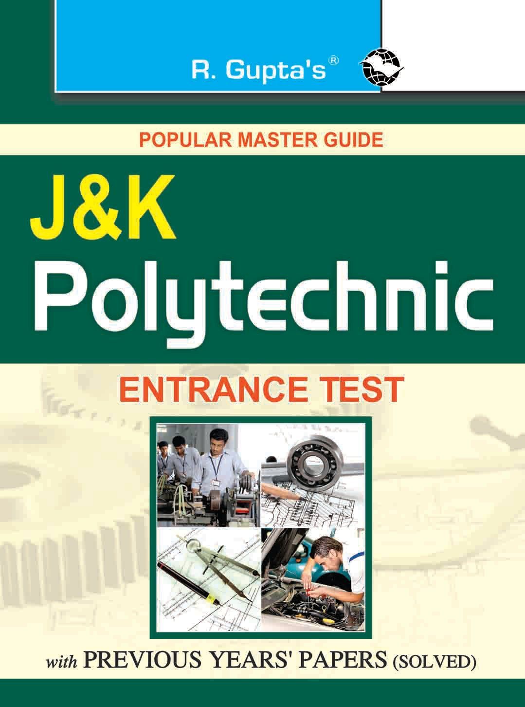 J&K Polytechnic Entrance Test Guide (Popular Master Guide) [Paperback] [Jan 01, 2016] RPH Editorial Board