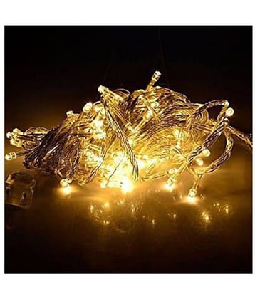 EmmEmm Golden LED String Light 13Mtr - Pack of 1