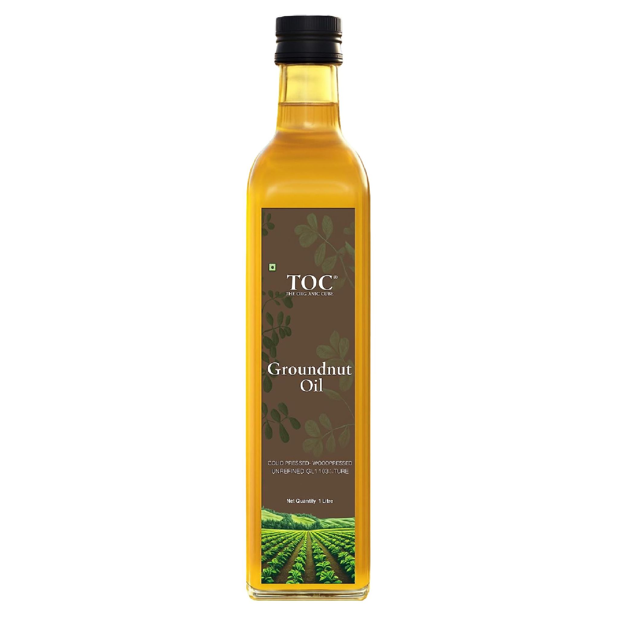 The Organic Citizen - Wooden & Cold Pressed Groundnut Oil, G-20 Peanuts, Kacchi Ghani, Farm Grown, Kacchi Ghani, Pure Organic Oil
