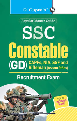 SSC: Constable (GD) (CAPFs/NIA/SSF/Rifleman-Assam Rifles) Recruitment Exam Guide: CAPFs (ITBPF/CISF/CRPF/BSF/SSB), NIA, SSF & Rifleman [Paperback] [Jan 30, 2026] RPH Editorial Board