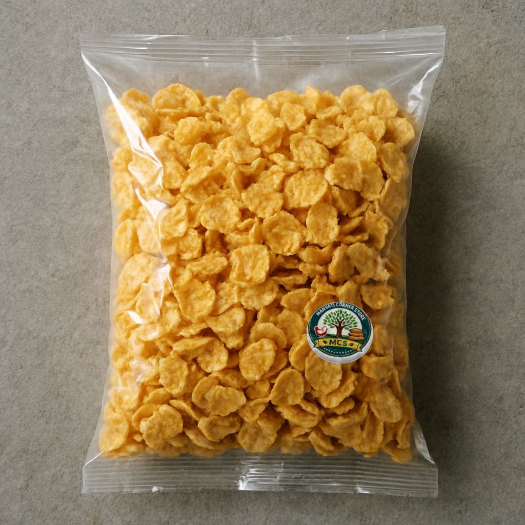 Manvati Corner Store's corn flakes mixture