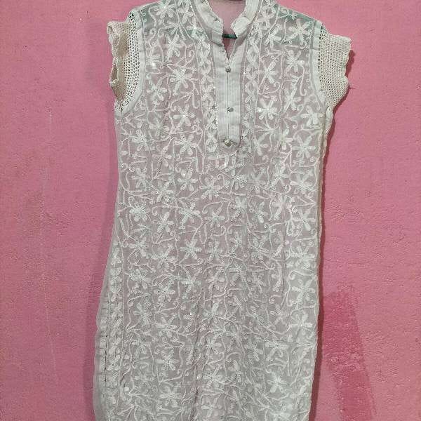 Premium Lightweight White Womens Comfort Chicken Kari Kuri