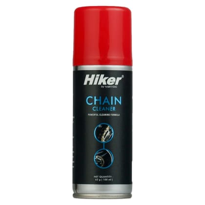 Hiker By Varroc Chain Cleaner (100ml)| Removes the Dirt, Grime, and Sticky Residues | Increases Chain Life | Rust Resistant, Reduces Friction & Power Loss |Ideal for O-Ring Chains Hiker By Varroc Chain Cleaner (100ml)| Removes the Dirt, Grime, and Sticky Residues | Increases Chain Life | Rust Resistant, Reduces Friction & Power Loss |Ideal for O-Ring Chains