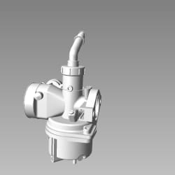 Hero Genuine Carburettor Assembly for HF Deluxe & HF Dawn | Optimal Fuel Mixing | OEM Fit | Reliable Performance | Improved Mileage | Easy Installation - 16100KSTA12S