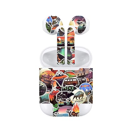 Airpods Wonderlust Stickers Skin (only cover/ ) Airpods Wonderlust Stickers Skin