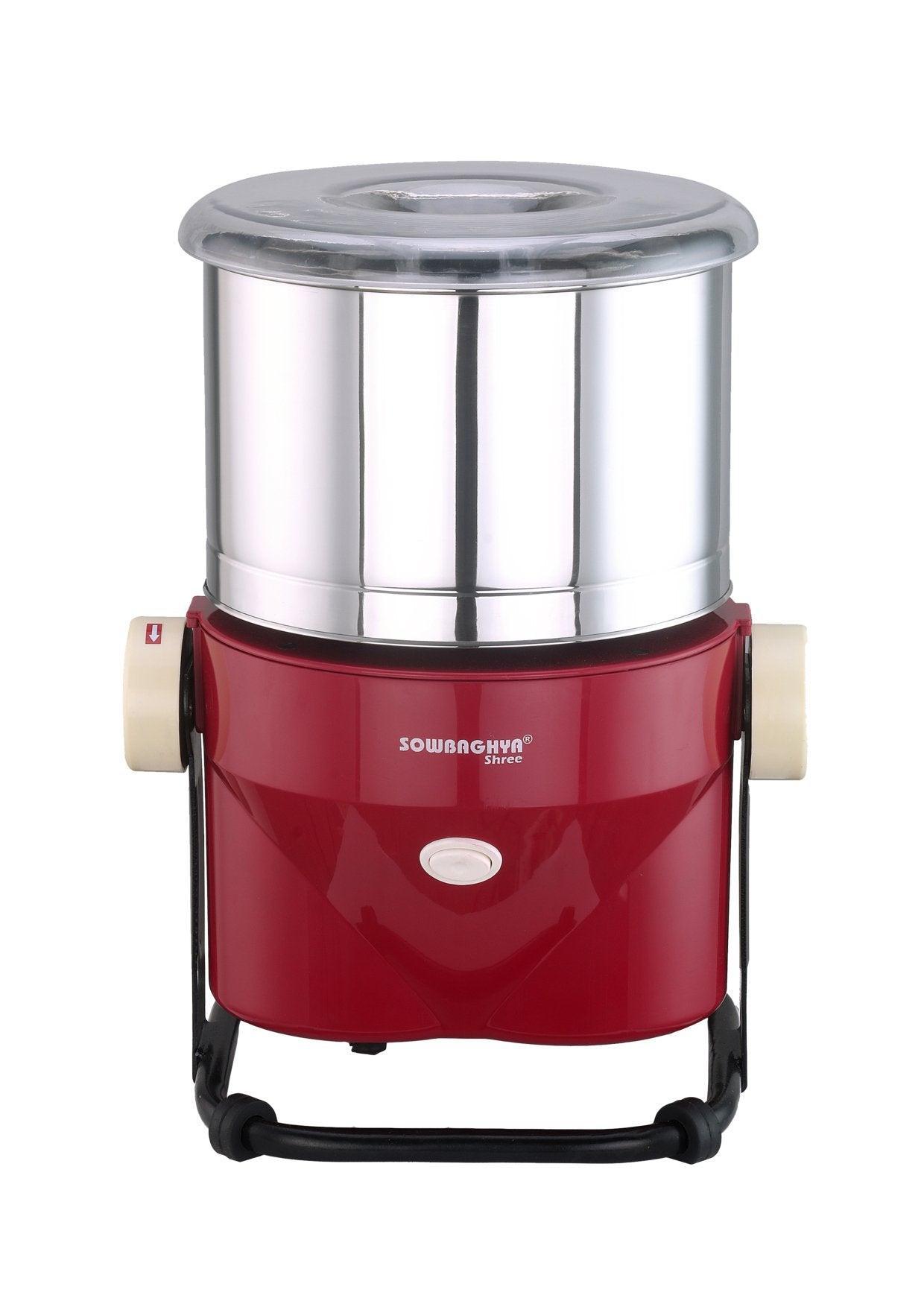 2 Ltr SHREE - Tilting Wet Grinder - Maroon