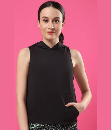 Rigo Women's Polyester Crop Top ( Black )
