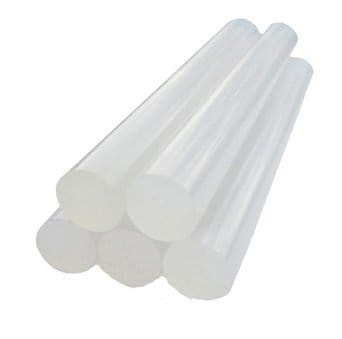 Nawani 10Pc Transparent Glue Gun Sticks Hot Melt Glue Sticks for Hot Melt Glue Gun/Hot Glue Sticks for Art and Craft Projects.