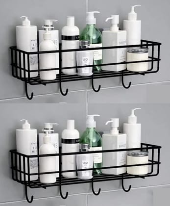 M Y Water Dispenser Kitchen Rack Iron 5 Pcs Kitchen Organizer, Self adhesive 5 in 1 Combo for Kitchen Rack ()