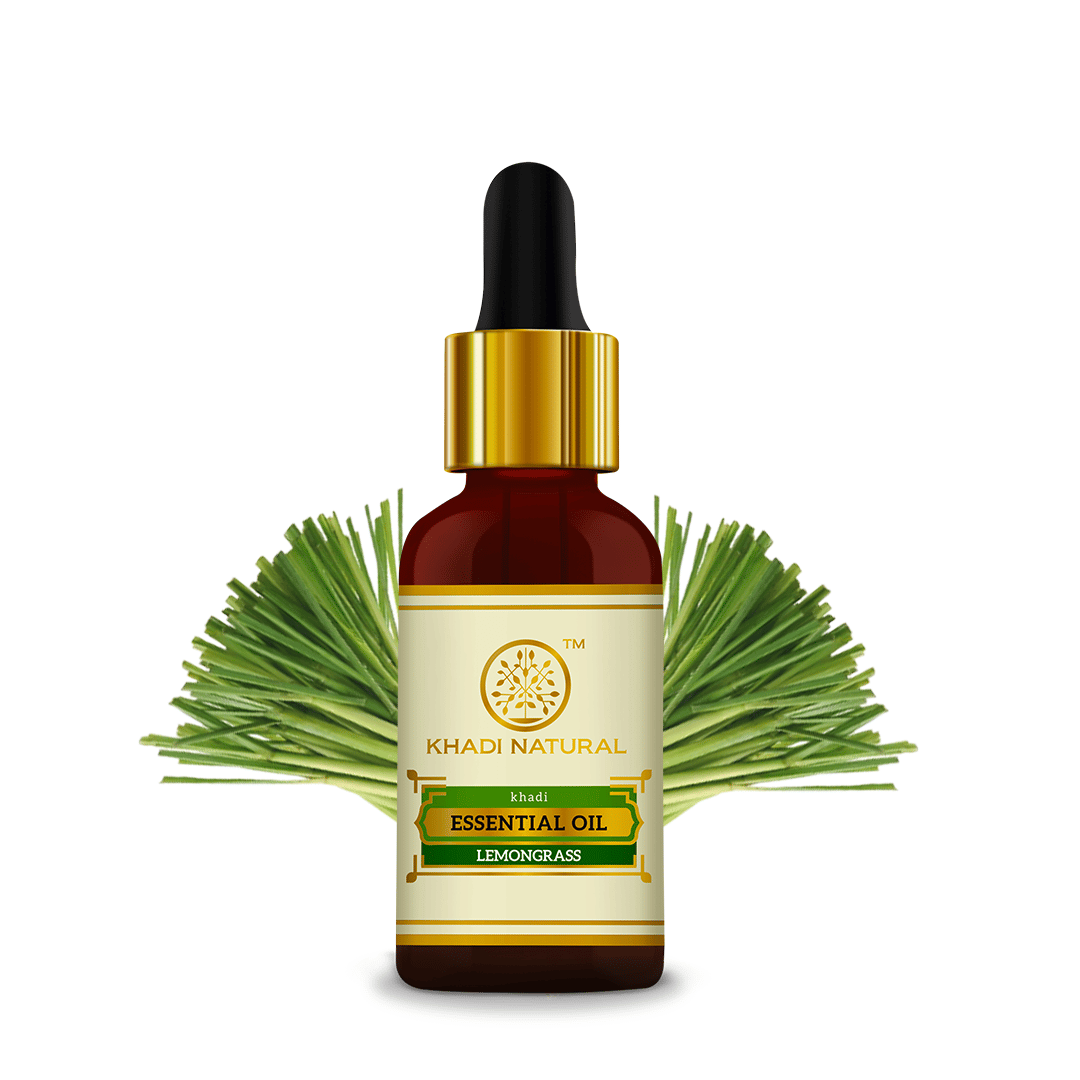 Khadi Natural Lemongrass - Pure Essential Oil - 15ml