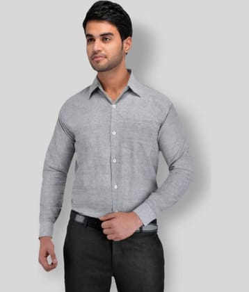 DESHBANDHU DBK - Grey Cotton Regular Fit Men's Formal Shirt (Pack of 1)
