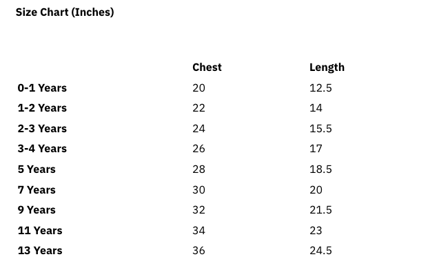 Size Guide