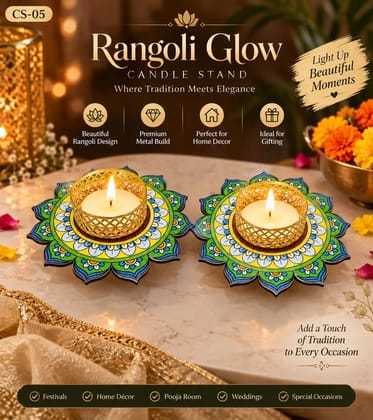 CS-05 Lotus Aura Tea Light Candle Stand Decorative Lotus Candle Holder for Diwali, Pooja, Festivals, Home Decor, Wedding Decoration and Festive Table Centerpiece (2 Pcs Set) (Design & Color May Vary) CS-05 Lotus Aura Tea Light Candle Stand Decorative Lotus Candle Holder for Diwali, Pooja, Festivals, Home Decor, Wedding Decoration and Festive Table Centerpiece (2 Pcs Set) (Design & Color May Vary)
