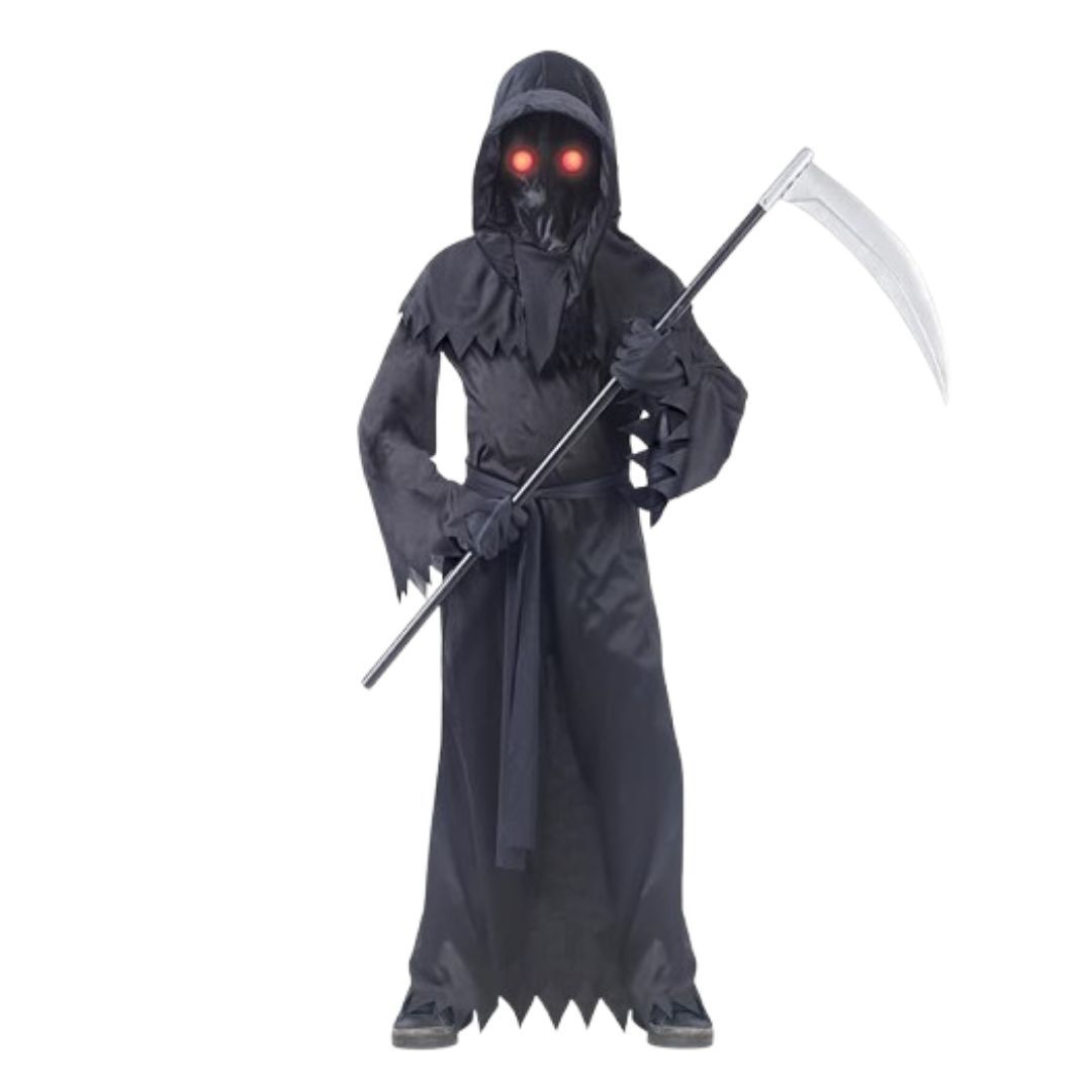 Phantom Ghost Light Up Halloween Costume w/Light, Size -XL