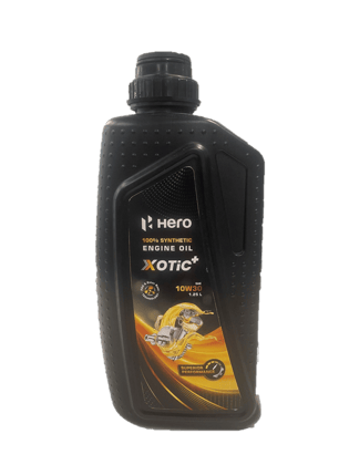 Hero Genuine XOTIC PLUS 10W-30 Synthetic Engine Oil for bikes - Staging