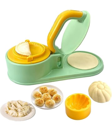 dumpling maker mould, momo maker machine, gujiya maker press, samosa maker mould, ghughra maker tool, karanji mould press, kajjikayalu maker, puri stuffing mould, kitchen dough press tool, stuffed snack maker, plastic dumpling press, 3 in 1 samosa mould