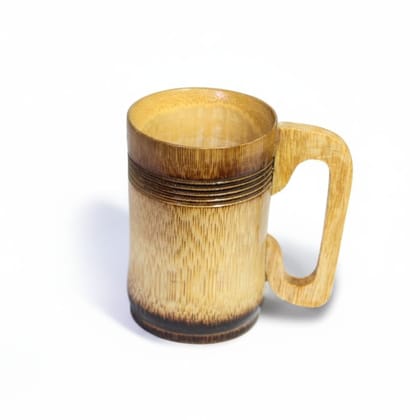 Handcrafted Natural Bamboo Mug