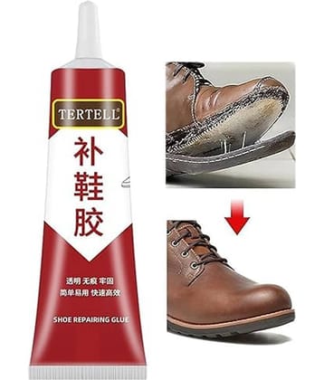 Shoe Glue Strong Repair Glue For Shoe Patch Water-proof Repair For Shoes Adhesive Instant Footwear Repair Adhesive 60ML (Pack of 1)