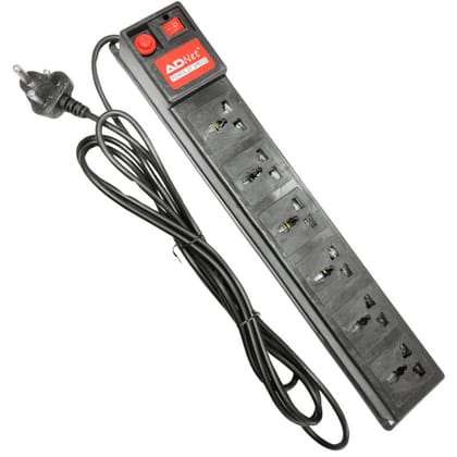 Spike Guard Extension Board with 1.5 Meter Heavy-Duty Cord, Universal Socket, Power Indicator & Overload Protection – Ideal for Home & Office Use Spike Guard Extension Board with 1.5 Meter Heavy-Duty Cord, Universal Socket, Power Indicator & Overload Protection – Ideal for Home & Office Use