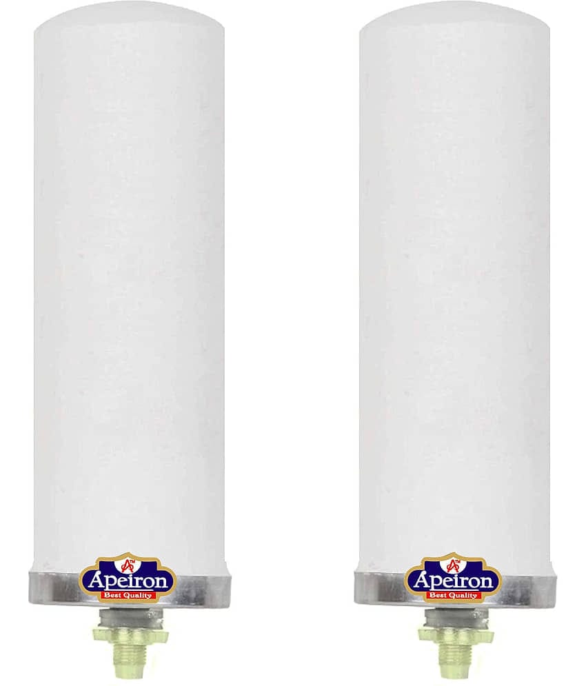 Apeiron Ceramic Water Filter Cartridge With Brass Pack of 2