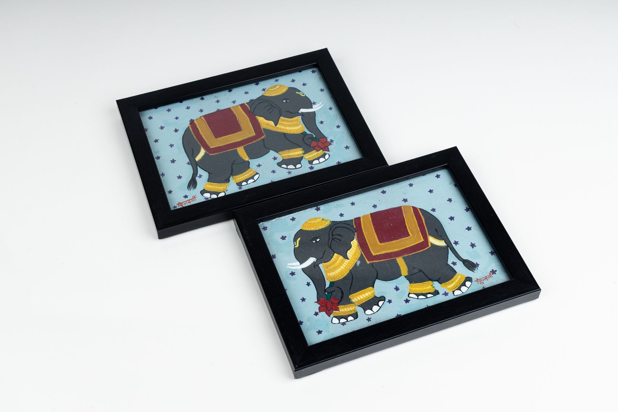 Canvas Painting Frame Set Of 2 Frames