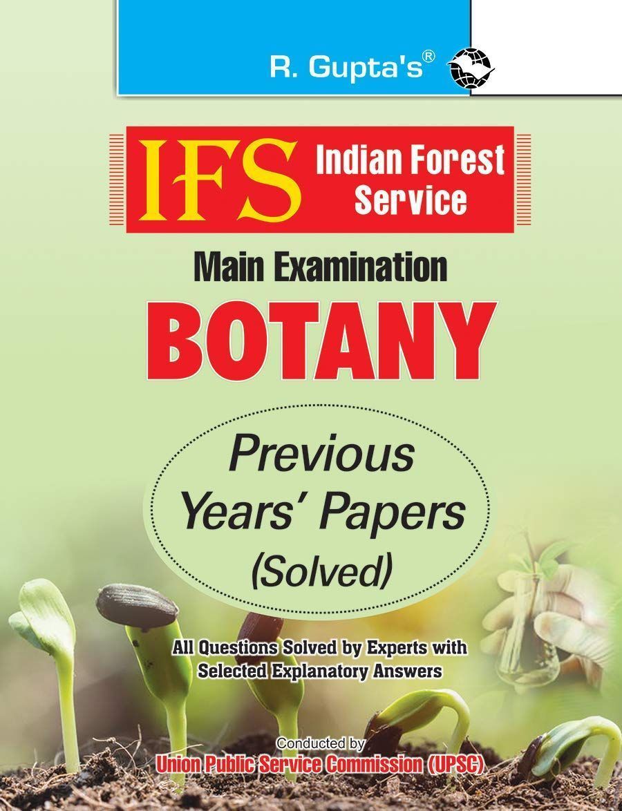 IFS: Main Exam (Botany) Previous Years' Papers (Solved) [Paperback] [Jul 18, 2025] RPH Editorial Board