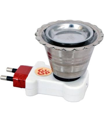 Dhoop Dani Incense Burner(Useful for Loban, Bakhoor, Oudh, Agarbatti) Quick Burn Steel Kapoor Dani Electric Stand for Home, Office, Temple God Puja
