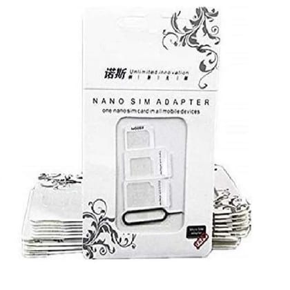 Mobile Accessories | Sim Card Adapter | Converts multiple sim sizes & various mobile devices