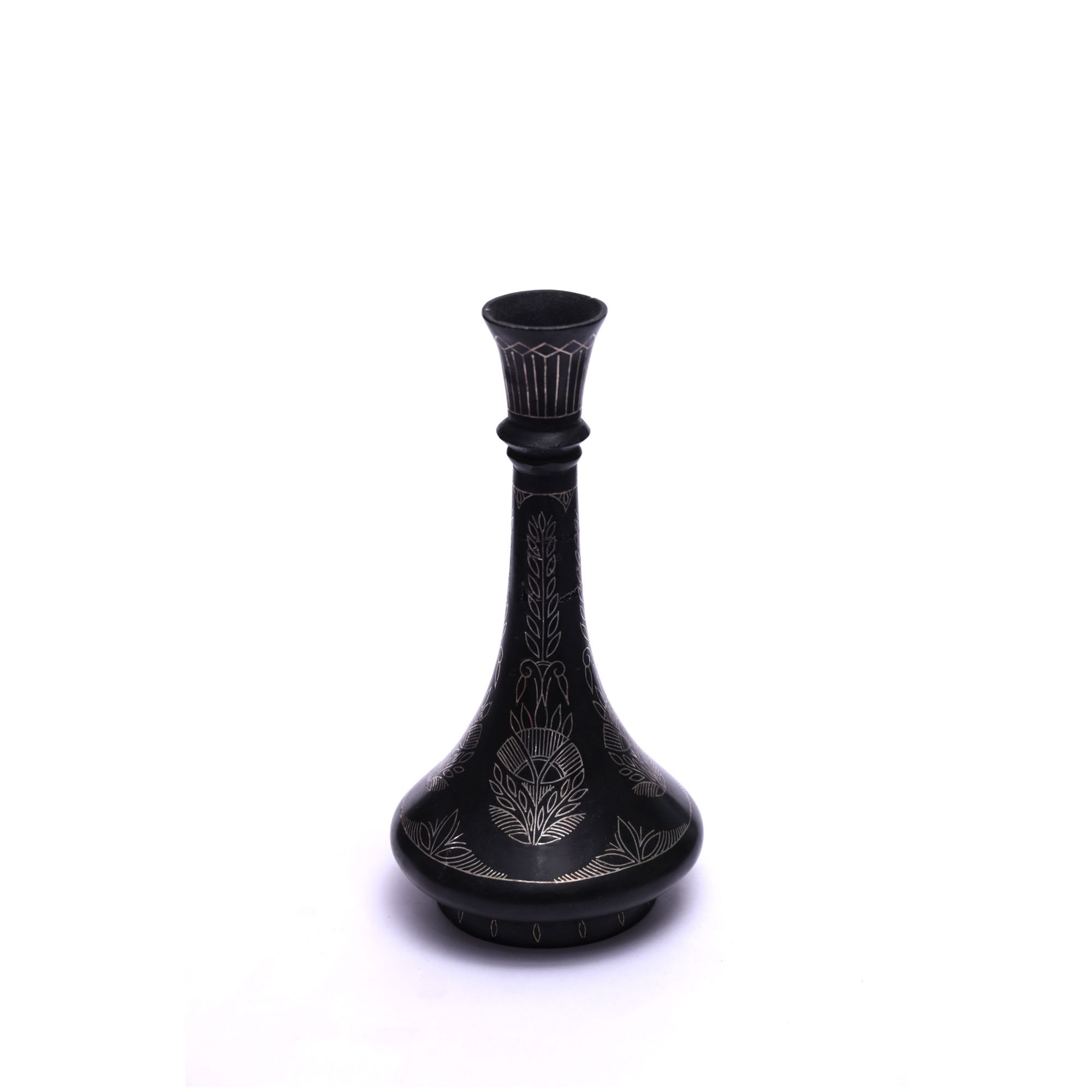 Bidri Work Shanayi Vase Tarkashi (1SMTDCOKA07783)