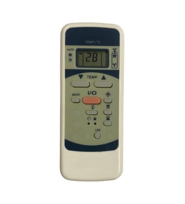 AC Remote No.152 No Backlight Kelvinator AC Remote Control (White)