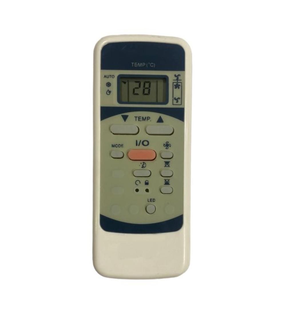 AC Remote No.152 No Backlight Kelvinator AC Remote Control (White)
