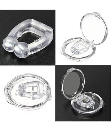 Stop Snore Free Anti Snoring Nose Clips Transparent Sleep Apnea Aid Guard Clip