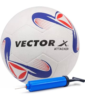 Vector X White Rubber Football ( Pack of 1 )