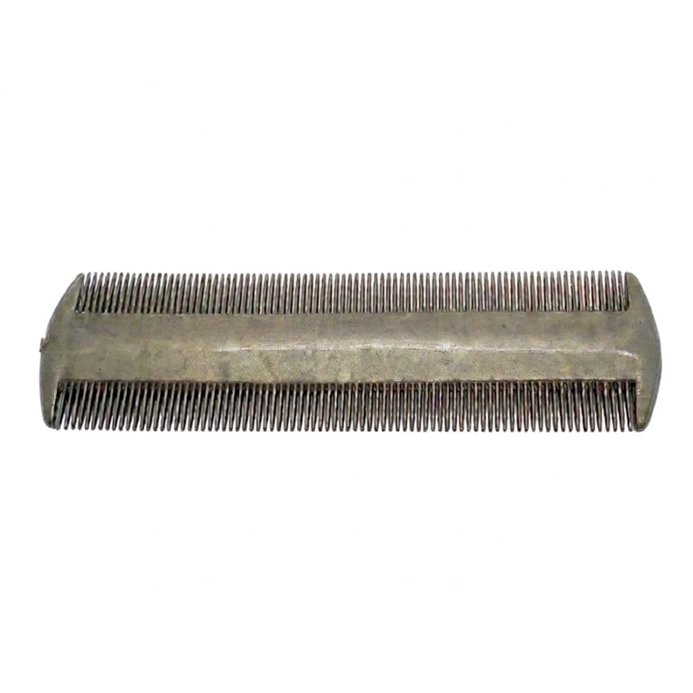Double-Sided Fine Tooth Comb, Plastic, for All Hair Types, Reusable Nit and Dandruff Removal, Pack of 5