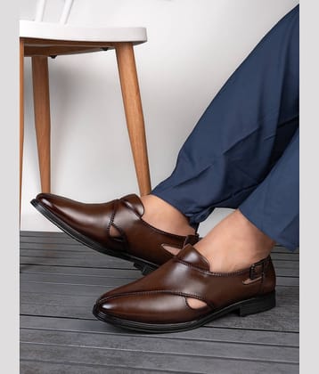 Fentacia - Brown Men's Sandals