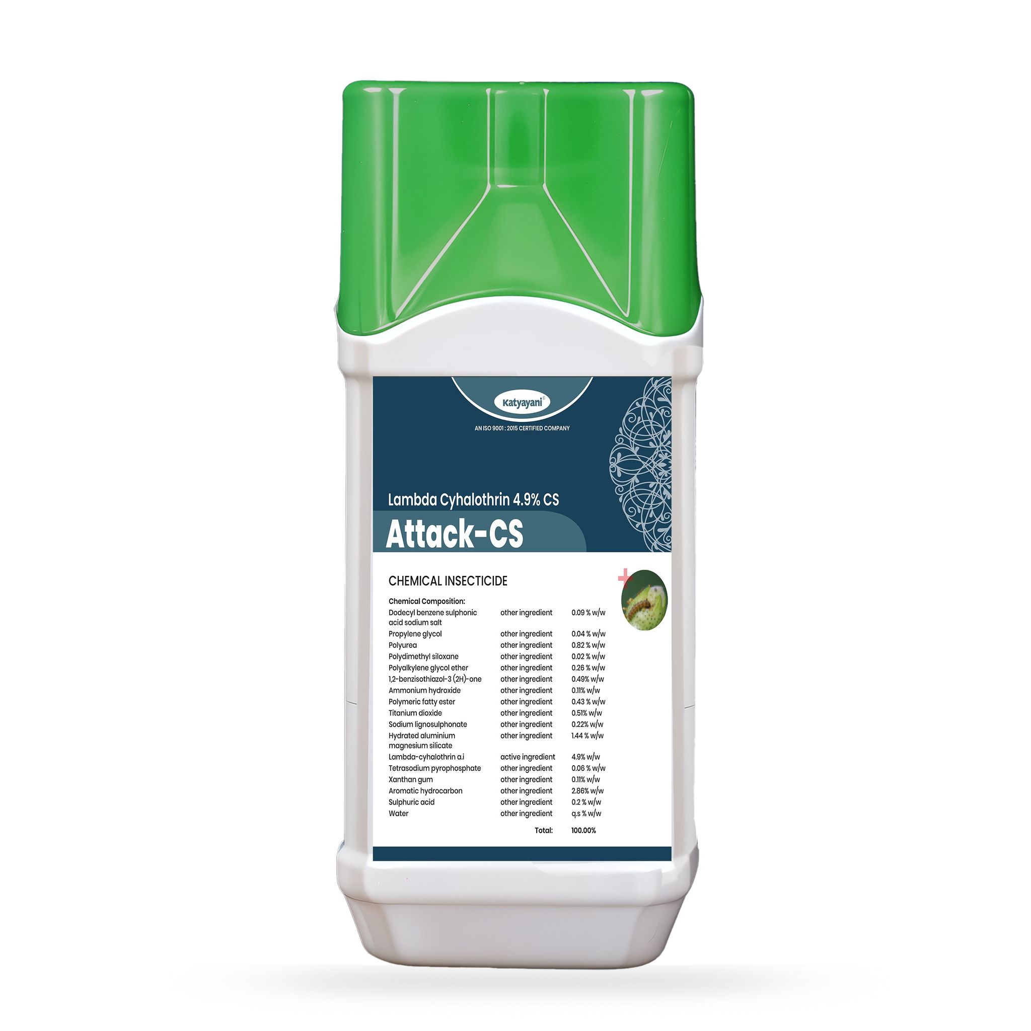 KATYAYANI ATTACK CS | LAMBDA- CYHALOTHRIN 4.9% CS | CHEMICAL INSECTICIDE
