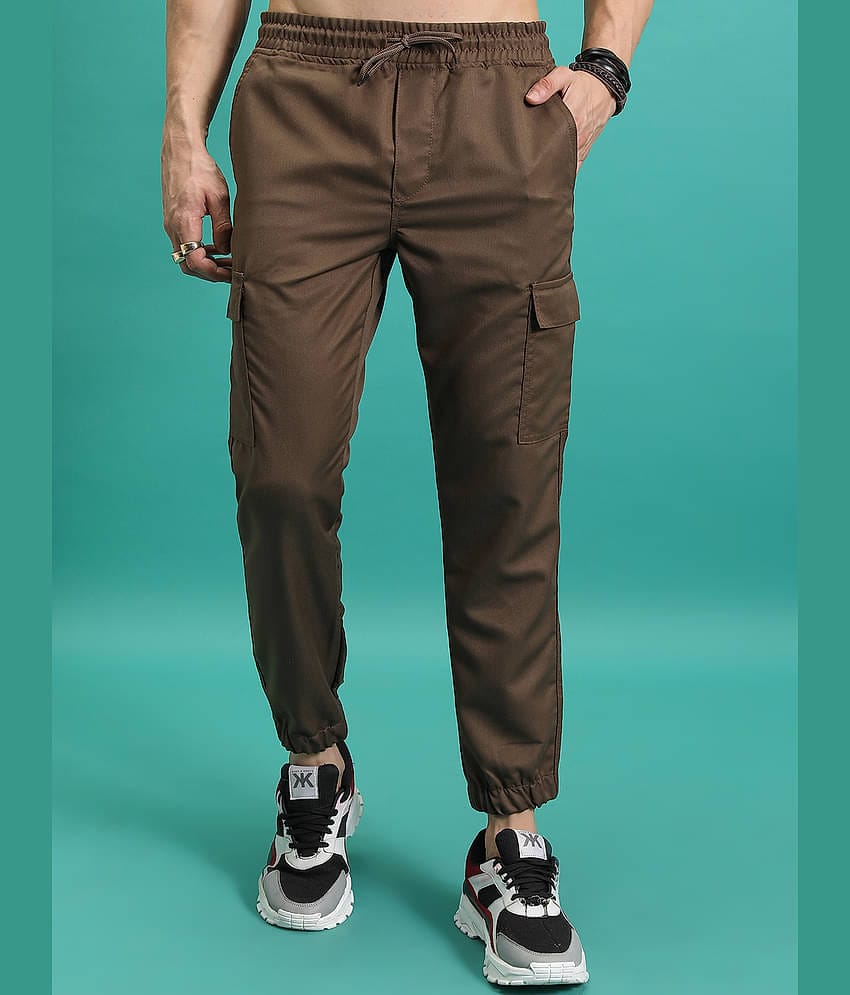 Highlander Regular Men's Joggers - Brown ( Pack of 1 )